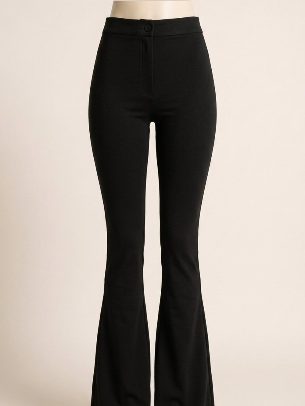 ChicCurve High Waist Wide Leg Black Shapewear Pants Size S New Sealed